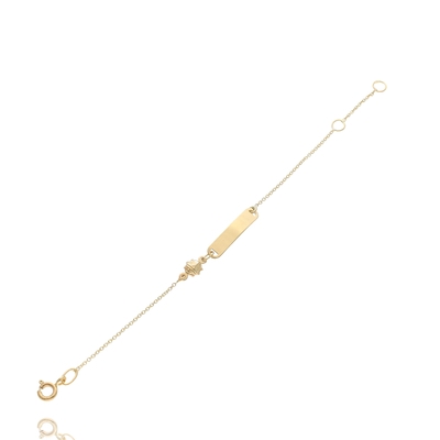 Arany gyermek katica karkötő (07S001FAkatica)